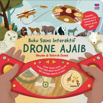 BUKU SAINS INTERAKTIF DRONE AJAIB: HEWAN DI SELURUH DUNIA 