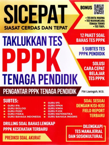 SICEPAT - SIASAT CERDAS DAN TEPAT TAKLUKKAN TES PPPK TENAGA PENDIDIK 