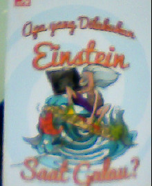 APA YANG DILAKUKAN EINSTEIN SAAT GALAU  