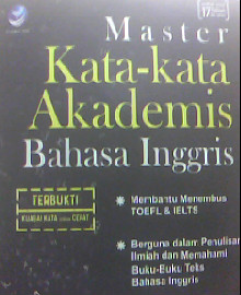 MASTER KATA-KATA AKADEMIS BAHASA INGGRIS  