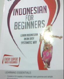 INDONESIAN FOR BEGINNERS 