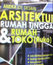ANEKA IDE DESAIN ARSITEKTUR RUMAH TINGGAL DAN RUMAH TOKO ( RUKO ) 