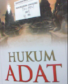 HUKUM ADAT 