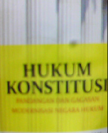 HUKUM KONSTITUSI : PANDANGAN DAN GAGASAN MODERNISASI NEGARA HUKUM 